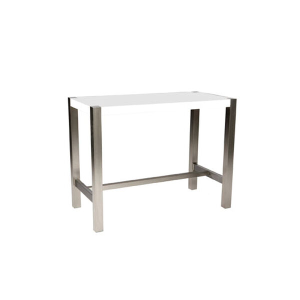 Riva White Counter Table, image 1