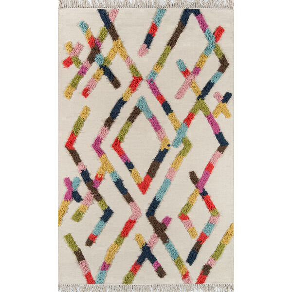 Indio Ramona Multicolor Rectangular: 7 Ft. 6 In. x 9 Ft. 6 In. Rug, image 1
