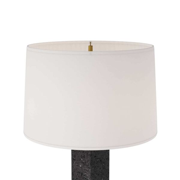 Vesanto Charcoal Glass Stone Composite Antique Brass One-Light Table Lamp, image 6