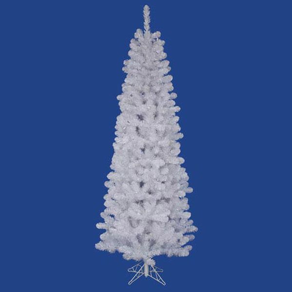 White Salem Pencil Pine 4.5-Foot Christmas Tree w/217 Tips, image 1