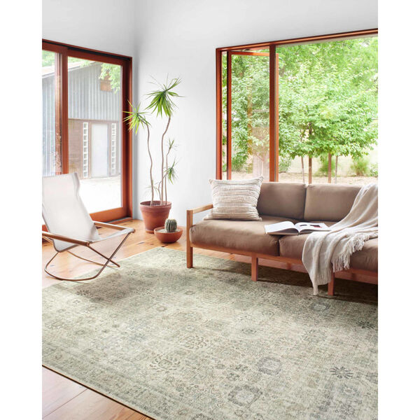 Skye Natural and Sage Rectangular: 3 Ft. 6 In. x 5 Ft. 6 In. Area Rug, image 3