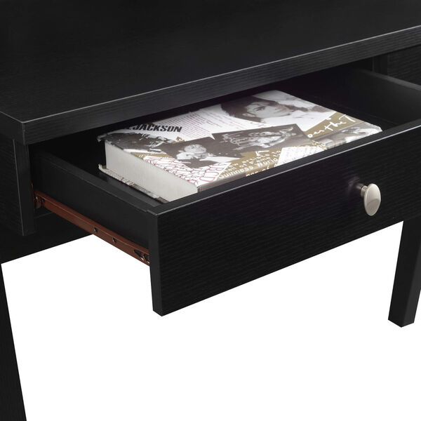 Newport Deluxe Two-Drawer Desk with Shelf, image 5