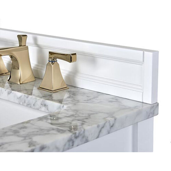 Adeline White 48-Inch Vanity Console with Farmhouse Sink, image 2
