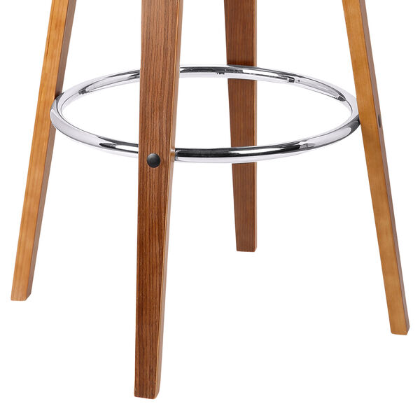 Solvang Brown and Walnut 26-Inch Counter Stool, image 6