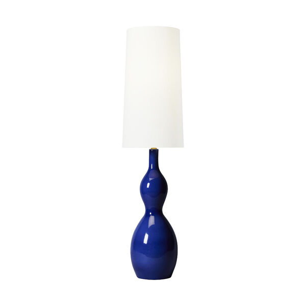 Antonina Blue Celadon LED Floor Lamp, image 1