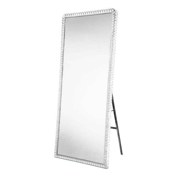 Marilyn Chrome LED Floor Mirror, image 1