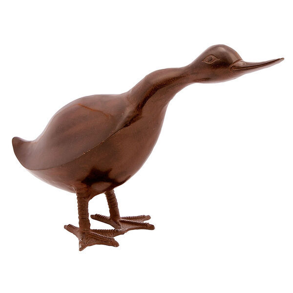 Bronze Hello Duck Statue, image 1
