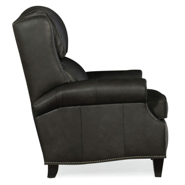 Huss Charcoal 36-Inch Pushback Reclining Chair, image 2