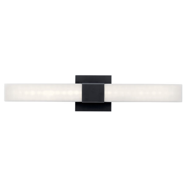 Neltev Matte Black 24-Inch LED Wall Sconce, image 2