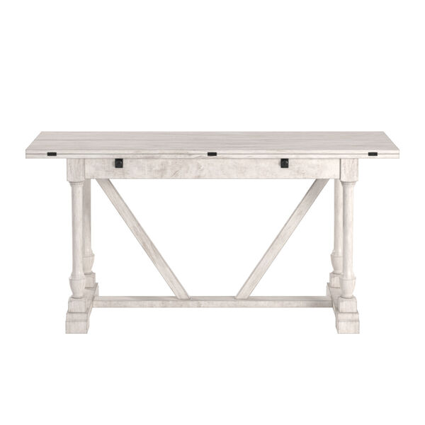 Samson White Covertible Dining Table, image 2