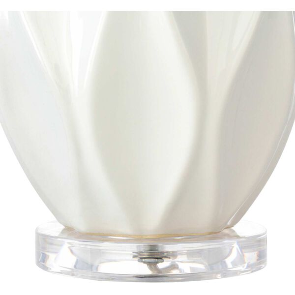 Bethany White One-Light Table Lamp, image 3