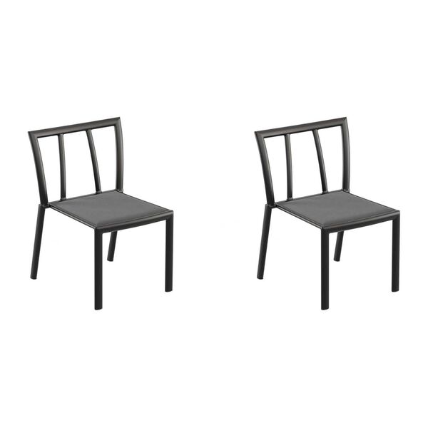 Markoe Black Side Chair , Set of Two, image 1