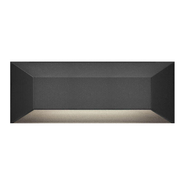 Nuvi Black Large Rectangular LED Deck Sconce, image 2