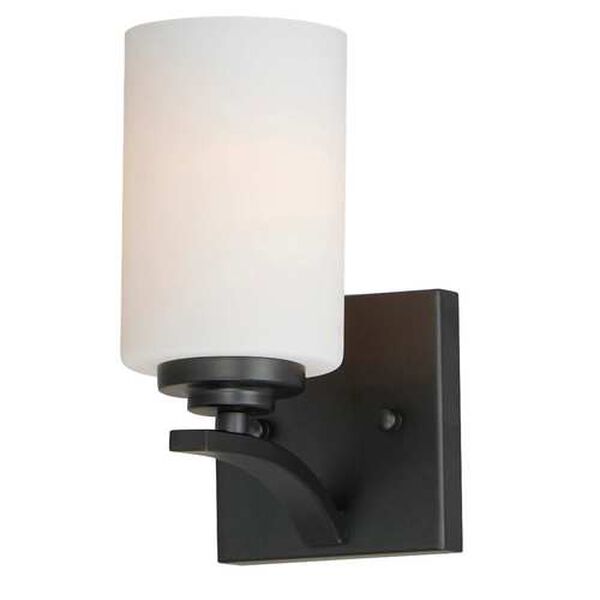Deven Black One-Light Wall Sconce, image 1