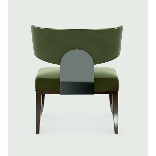 Caracole Upholstery Bourbon Glaze Deep Bronze Mykonos Accent Chair, image 2