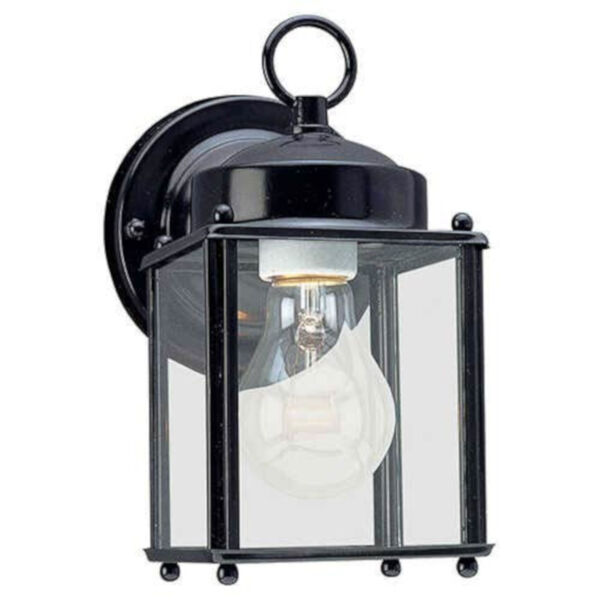 Oxford Black One-Light Outdoor Wall Lantern, image 1