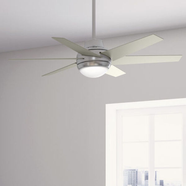 Sotto Brushed Nickel 52-Inch Ceiling Fan, image 6