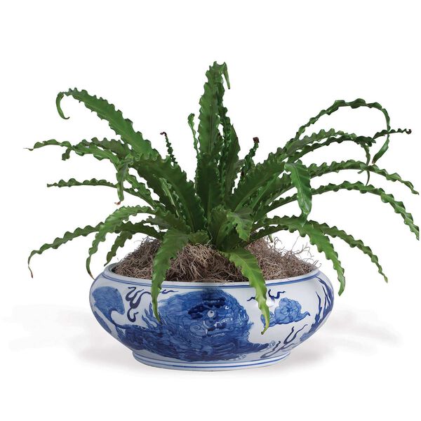 Chow Blue Decorative Basin Bowl, image 2