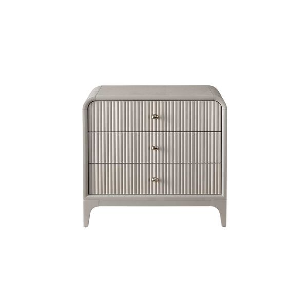 Tranquility Elevation Soft Brushed Nickel Nightstand, image 1