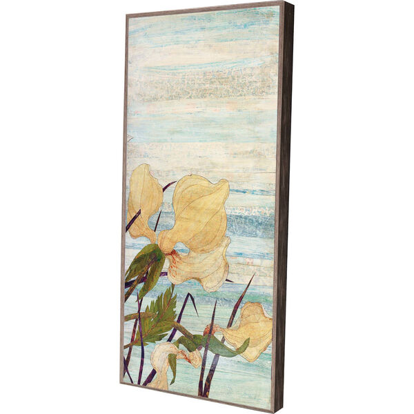 Tower Flowers III Blue 17 x 37 Inch Floral and Botanical Wall Art, image 3