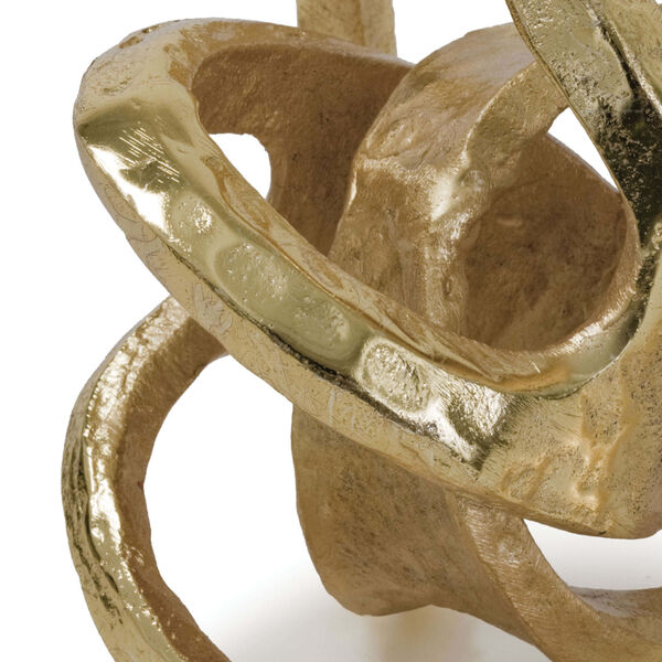 Knot Gold Decorative Object, image 3