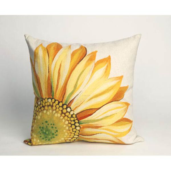 Sunflower Yellow Pillow 20x20, image 1