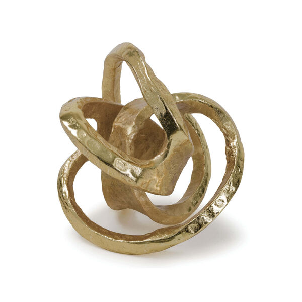 Knot Gold Decorative Object, image 1