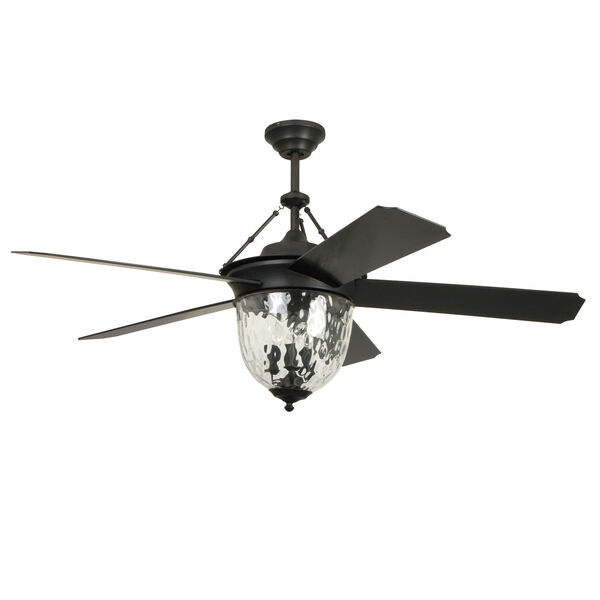 Cavalier Aged Bronze Brushed 52-Inch Outdoor Ceiling Fan With Aged Bronze Blades, image 1