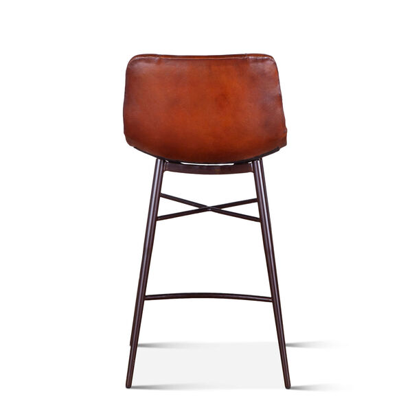 Hudson Brown Low Back Counter Chair, image 5