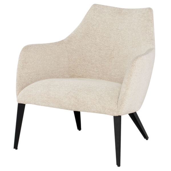 Renee Beige and Black Occasional Chair, image 1