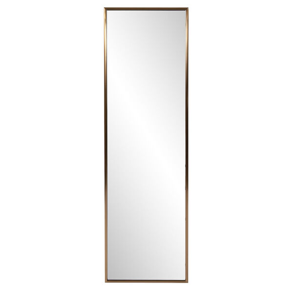Yorkville Brushed Brass Dressing Mirror, image 1