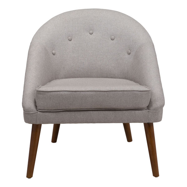 Cruise Gray and Brown Accent Chair, image 4