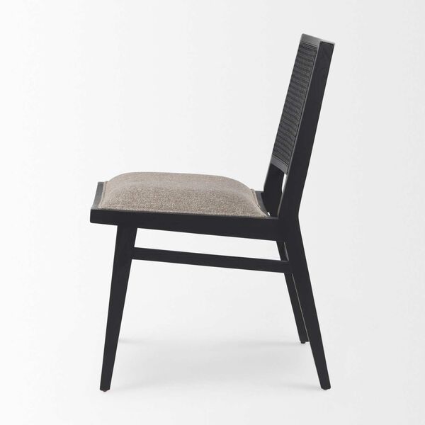 Wynn Beige and Black Wood Dining Chair, image 3