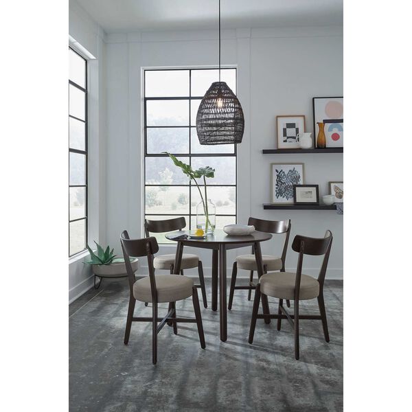 Hopper Coffee Bean Dining Chairs, Set of Two, image 3