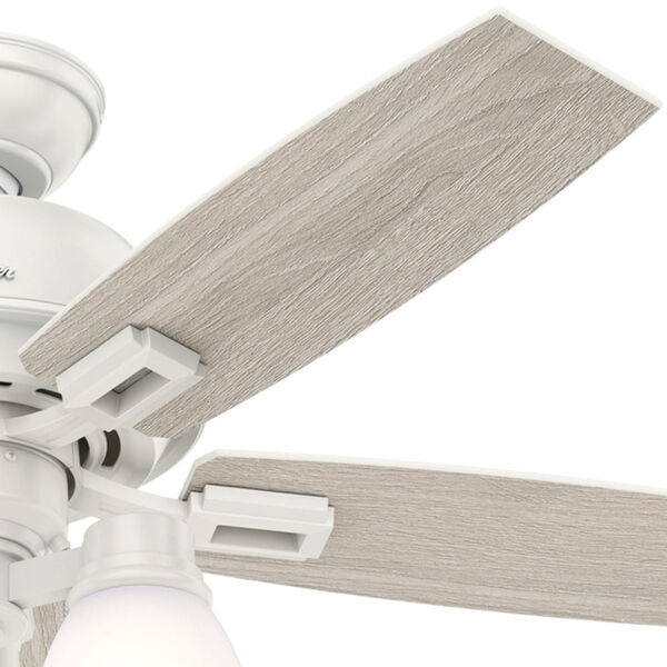 Donegan Fresh White 44-Inch Three-Light LED Adjustable Ceiling Fan, image 5