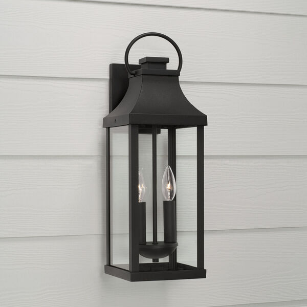 Bradford Outdoor One-Light Wall Lantern with Clear Glass, image 4