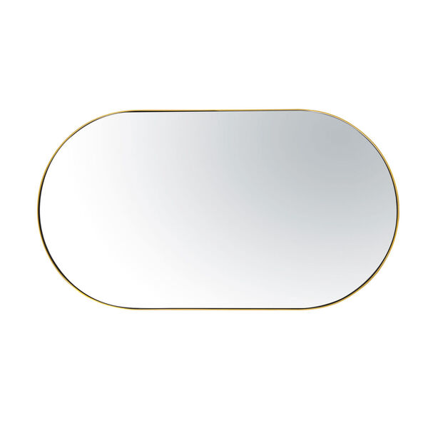 Capsule Gold 22 x 40 Inch Wall Mirror, image 2