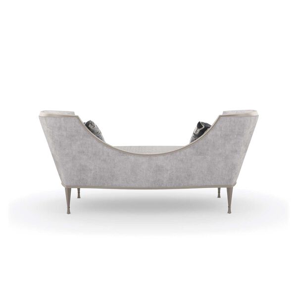 Caracole Upholstery Soft Silver Chaise, image 3