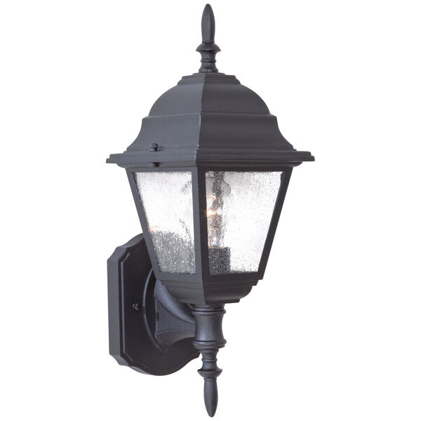 Bay Hill Black One-Light Outdoor Bottom Mount Wall Mount, image 1