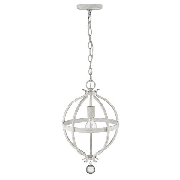 Callie Country White One-Light Pendant, image 2