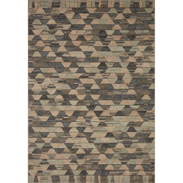 Chalos Sand and Graphite 2 Ft. 3 In. x 7 Ft. 6 In. Area Rug, image 1