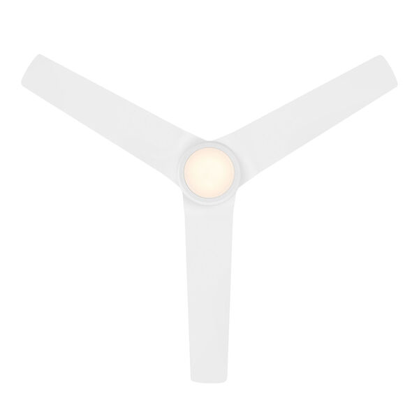 Mocha Matte White 54-Inch LED Ceiling Fan, image 5