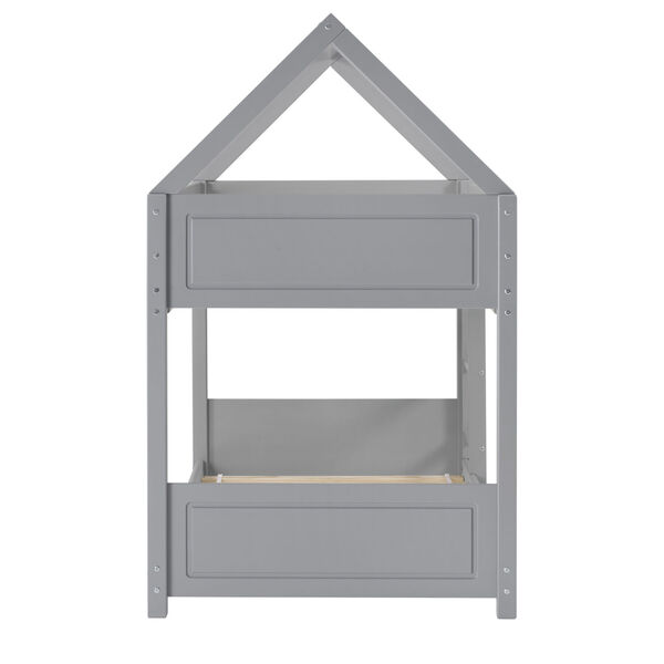 Emery Grey Twin Bunk Bed, image 5