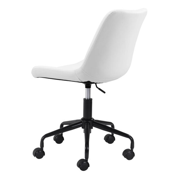 Byron White and Black Office Chair, image 6