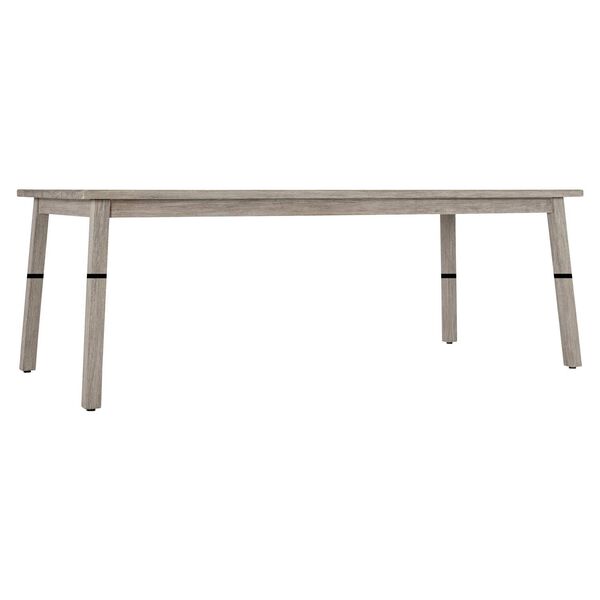 Antibes Weathered Teak Outdoor Dining Table, image 4