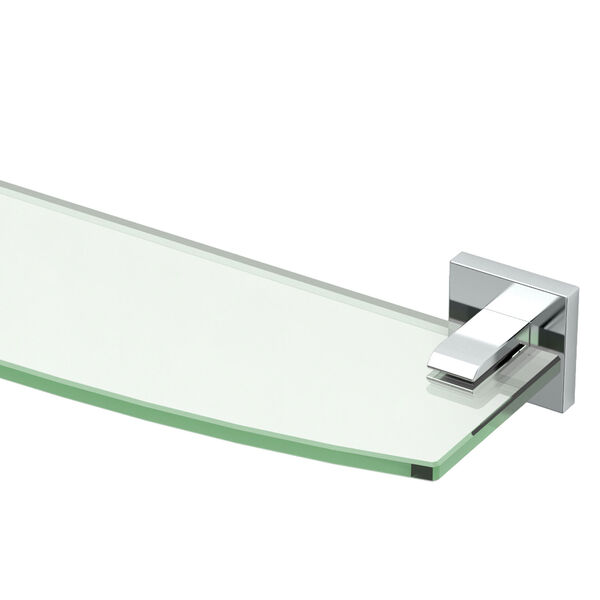 Elevate Chrome Glass Shelf, image 2