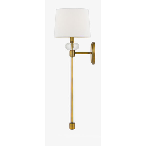 Barbour Weathered Brass One-Light Wall Sconce, image 4