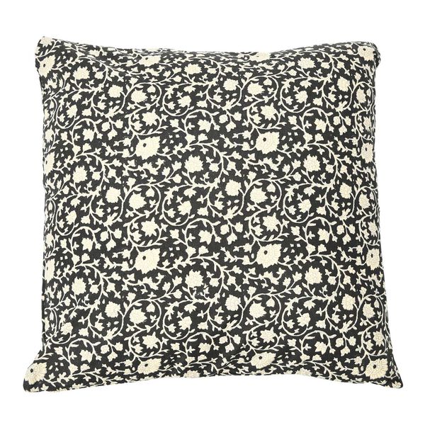 Black and White 20 x 20-Inch Pillow, image 1