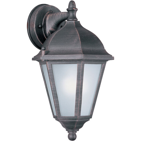 Westlake LED E26 Rust Patina Eight-Inch LED Outdoor Wall Mount, image 1