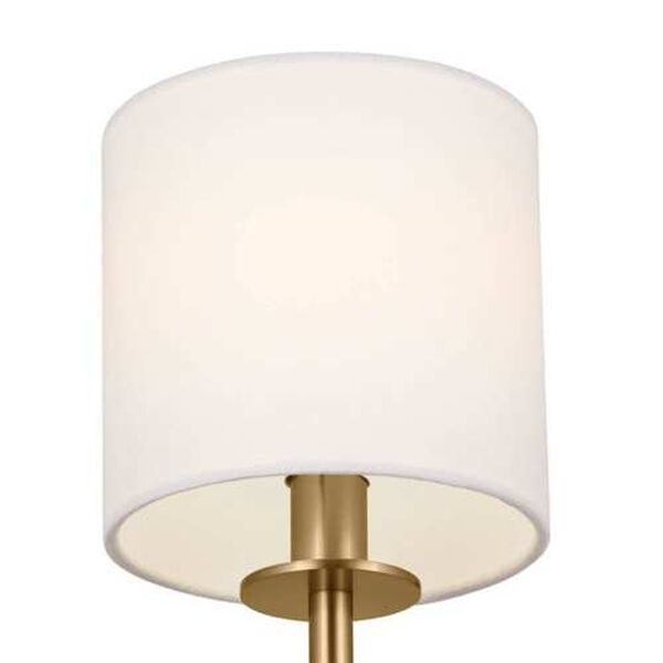 Ali Brushed Natural Brass One-Light Round Wall Sconce, image 5
